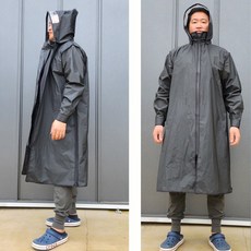 골프판초우의 철수캠핑 성인 남자 여자 고급 고트형 우비 등산용 골프 판초 우의