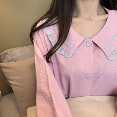 김양리빙 / 세라 긴팔 데일리 잠옷 파자마