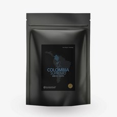 BLACK BEANS 콜롬비아 수프리모 홀빈 더치용 분쇄 200g 원두 커피, 홀빈(분쇄안함)