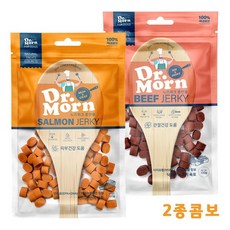 관절 피부건강 노령견용 연어 소고기 2종 져키 개간식, 100g, 1개 - 노령견간식