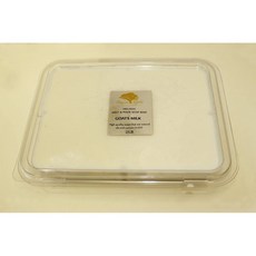 2 Lb 트레이 염소 밀크 글리세린 멜트 &amp; 붓 비누 베이스 유기농, 1
