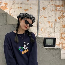 빈티지 지브라 베레모 여자 겨울 모자 헌팅캡 빵모자 스트릿 패션