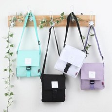 데일리가방 크로스백 17.5x20x4.5cm 바구니 가죽 크로스가방 나들이, 퍼플