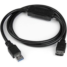 일본직발송 3. 스타텍(STARTECH.COM) StarTech.com USB 3.0 - eSATA 변환 어댑터 케이블 (91cm) eSATA HD, eSATA 3.0 ,USB 3.0_One Color, 상세 설명 참조0, 상세 설명 참조0