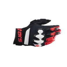 (Alpinestars) : 2XL) HALO 알파인 스타즈 오토바이 장갑 블랙 화이트 밝은 레드