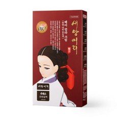 새앙머리 한방 다빛 염모제, 1개, 4S (진한갈색)