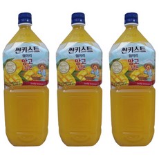 해태음료 썬키스트 훼미리 망고, 2L, 6개