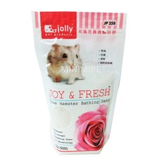 jolly 줄리 목욕모래 500g 소동물 위생용품, 장미향