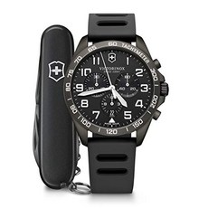 [빅토리녹스] 손목시계 FIELDFORCE SPORT CHRONO Black Edition 241926.1 맨즈 블랙