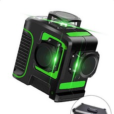 ES 3D 레이저 수평 레벨기 ML350-3D 그린레이저 4V4H 레벨 기수평기, 1개