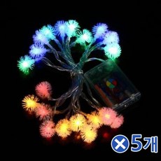 무드등 눈송이 와이어전구 20구 3m 웜색믹스x5개 *nu;na, ☆선택:상품선택★nuna