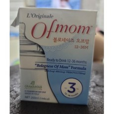 유통기한 22년9월21일ofmom 오브맘 액상분유 3단계 200ml / 48입 1개