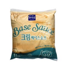 (냉장)면사랑 크림베이스소스1kg, 1세트