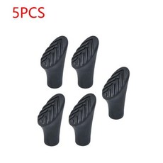 노르딕 워킹스틱 등산지팡이 등산스틱추천 15pcs 워킹 폴 트레킹 팁 프로텍터 고무 패드, 5PCS-1