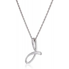 필기체이니셜목걸이