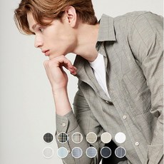 지오다노릴렉스드포플린셔츠