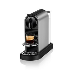 네스프레소 오리지널 캡슐식 커피 메이커 시티즈 플래티넘 D140, 티타늄