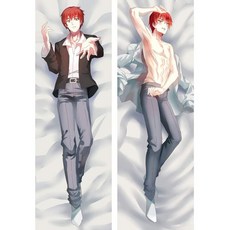 MGF 카르마 아카바네 암살 교실 150x50cm(59in x 19.6in) 복숭아 피부 바디 필로우케이스:, 단일옵션