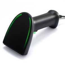 유선 2D Qr 코드 바코드 스캐너 블랙 핸드 헬드 스캐닝 리더 HS 20, Black