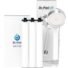 닥터피엘 라이트 샤워기 + 세디멘트 필터 3p, 1세트, 혼합색상