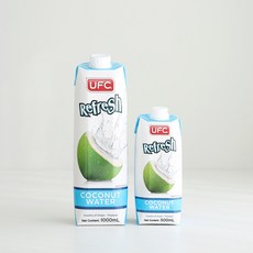 유에프씨 태국 100% 코코넛워터 1L (UFC Coconut Water), 12개