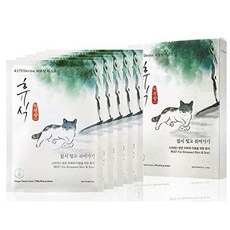 #17Vderma 프리미엄 코리안 페이스 마스크 페이셜 하이드레이팅 시트 5 팩, 5팩, 상세페이지참조