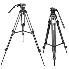 [바보사랑]본젠 VT-938Q 방송용 비디오 삼각대 (캠코더 카메라), 1개