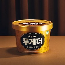 빙그레 투게더 오리지널 바닐라 900ml 1개 아이스크림, 초콜릿
