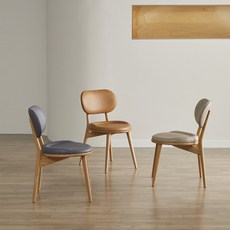 세이홈 루디 오크 원목 1인 식탁 의자