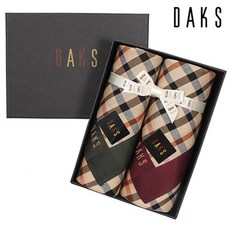 [AK PLAZA] [닥스] 기본체크 2매세트 손수건 (D) 1번