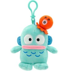 문구보따리 산리오 한교동 인형 키링, 머리위에 문어랑 교동이 (11cm), 1개