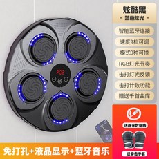 펀치 기계 샌드백 복싱 권투 훈련 머신 벽걸이 연습 리듬 뮤직 가정용 벽 운동 스피드, C. (성인용) 블루