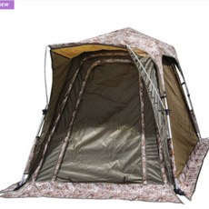  레져다오 64plus 2023년형 밀리터리 브라운 원터치 자동텐트 1400 X 1500 명품 정품 파란낚시 