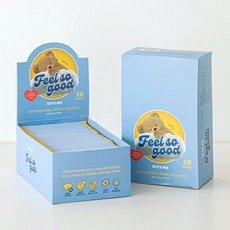 바잇미 필소굿 펫티슈 휴대용 50매 (1박스), 1팩, 7g