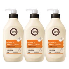 아모레퍼시픽 해피바스 아르간오일 핸드로션 450ml, 3개, 450g
