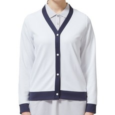 폴로피마코튼가디건