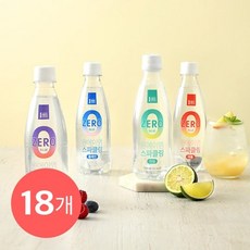 [천삼백케이] [원에이엠:] 원에이엠 스파클링 혼합 350ml 18개(애플6+플레인6+베리6), 단품