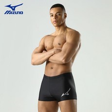 MIZUNO 미즈노 남성 수영복 스윔팬츠 숏사각 빅 로고 강습용 빅사이즈