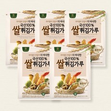 농협 우리쌀 쌀튀김가루 450g 바삭한 100% 국산 쌀가루, 5개