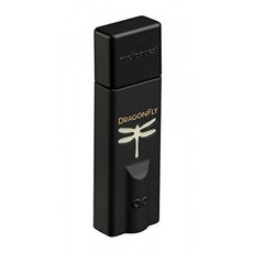 AudioQuest 헤드폰 앰프 DAC DragonFly Black, 단일상품