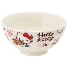 스케이터 SKATER 산리오 헬로키티 Kitty 도자기 찻잔 250ml 전자레인지 식기세척기 가능 52073-0-CHRB1, 단일 옵션, 1개