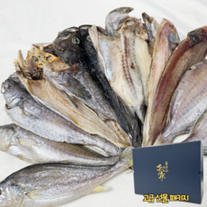 설날 반건조생선 선물세트10미(민어 박대 참돔 부세조기 우럭 각2미), 1세트