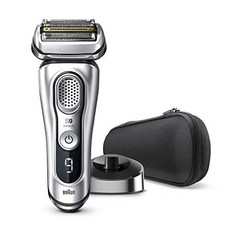 Braun Electric Razor for Men Series 9 9330s Electric Shaver Pop-Up Precision Trimmer Rechargeable, 1