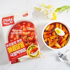 동원 떡볶이의신 매콤달콤 국물떡볶이 395g (2인분) x 3개