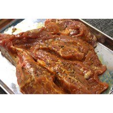 당일발송캠핑용양갈비숄더랙냉장숯불양마호크, 1세트, 900g