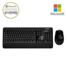 [ Microsoft 코리아 ] 마이크로소프트 무선 데스크탑 3050 무선 키보드+마우스 세트 Wireless Desktop 3050, 무선 데스크탑 3050 키보드+마우스 세트