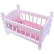 Amish-Made Rebekahs Collection Wooden Doll Crib for 18 Dolls White Fi, 상세내용참조, 상세내용참조, 상세내용참조