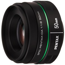 smc PENTAX-DA 50mmF1.8 중망원 단초점 렌즈 [APS-C사이즈용][높은 묘사 성능][우수한 보케 맛·원형 조리개][소형 경량][펜탁스 일안 K시리즈는 바디 내 손떨림 보정을 탑재] 22177, 상세페이지 참조