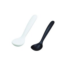 진주 금속 식품 찻잔에 딱 스푼 케이스 포함 화이트 홈 라벨 HB-5465, 1개