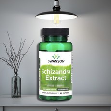스완슨 쉬잔드린 오미자 추출물 쉬잔드라 500mg 60캡슐, 30g, 60개입, 1개